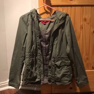 Coffee Shop Green Utility Jacket